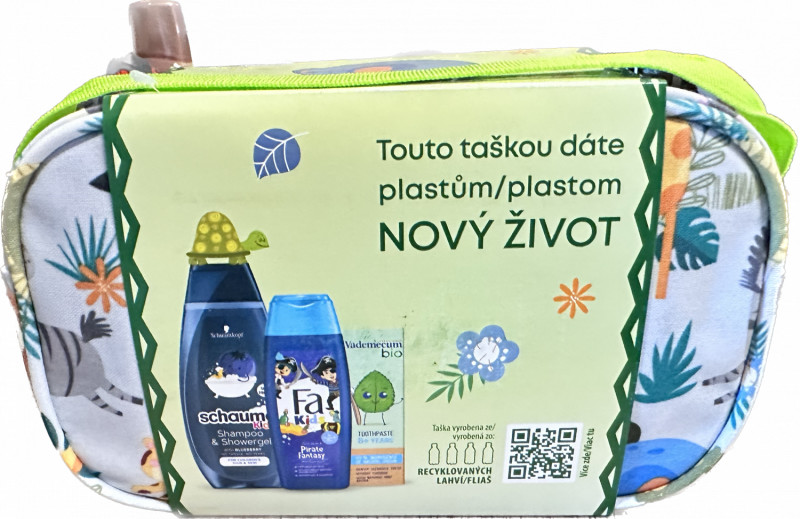 Fa Kids pro Kluky Šampon 400ml + sprchový gel pirát 250ml + Vademecum Bio zubní pasta 50 ml