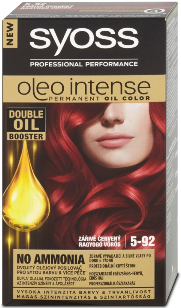 Syoss Oleo Intense Color 5-92 Zářivě červený