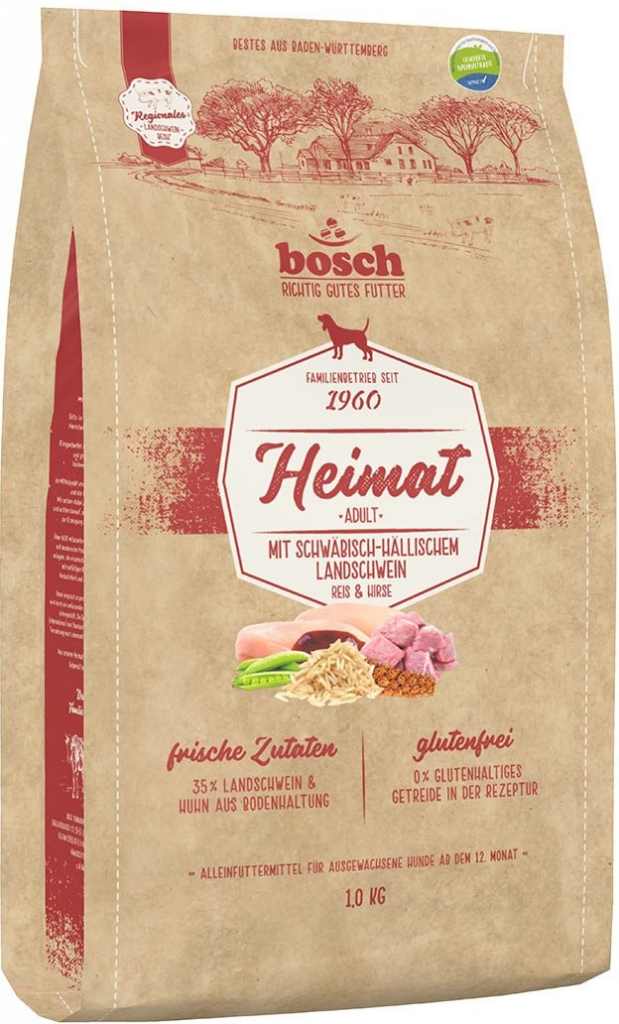 Bosch Heimat Adult S-H venkovské vepřové 1 kg