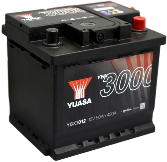 Yuasa YBX3000 12V 52Ah 450A YBX3012