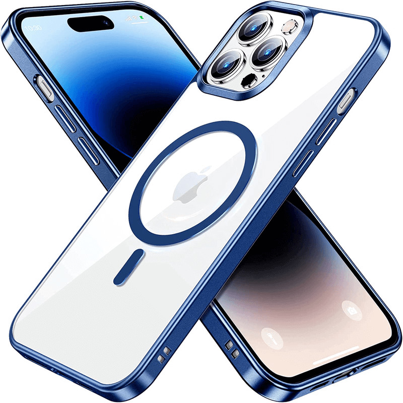 Pouzdro SES MagSafe silikonové Apple iPhone 12 mini - tmavě modré