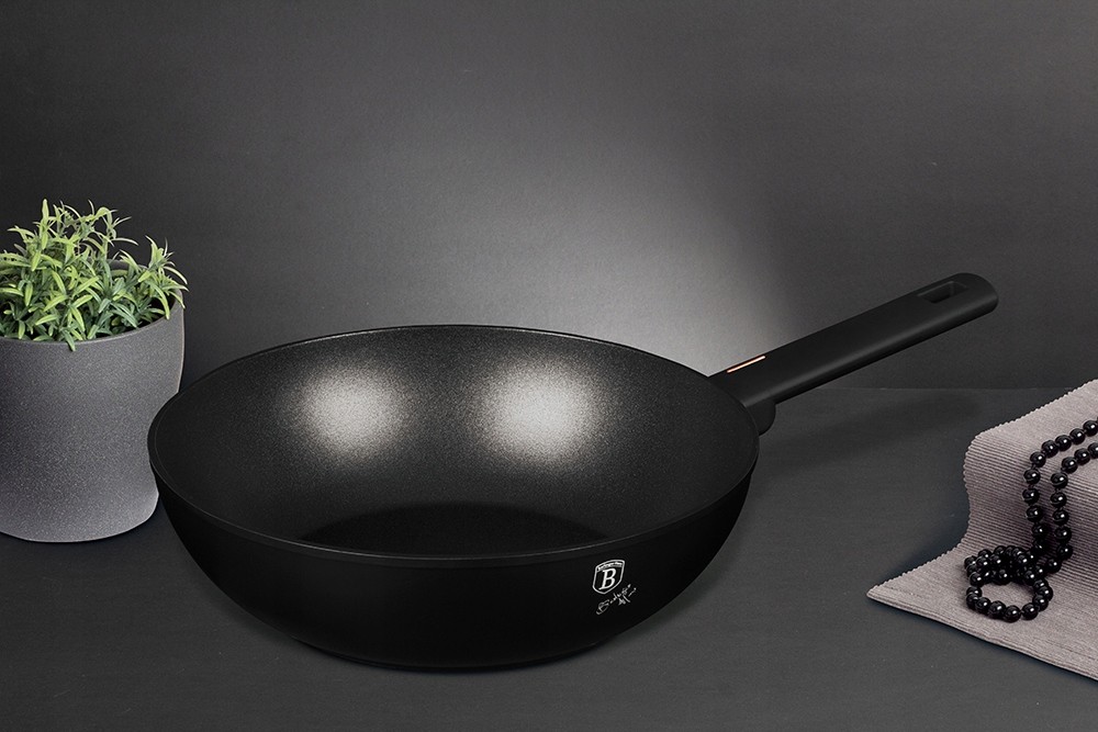 BerlingerHaus Pánev WOK s titanovým povrchem MONACO 28 cm