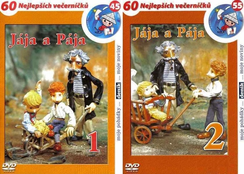 Jája a Pája 1+2 - kolekce DVD