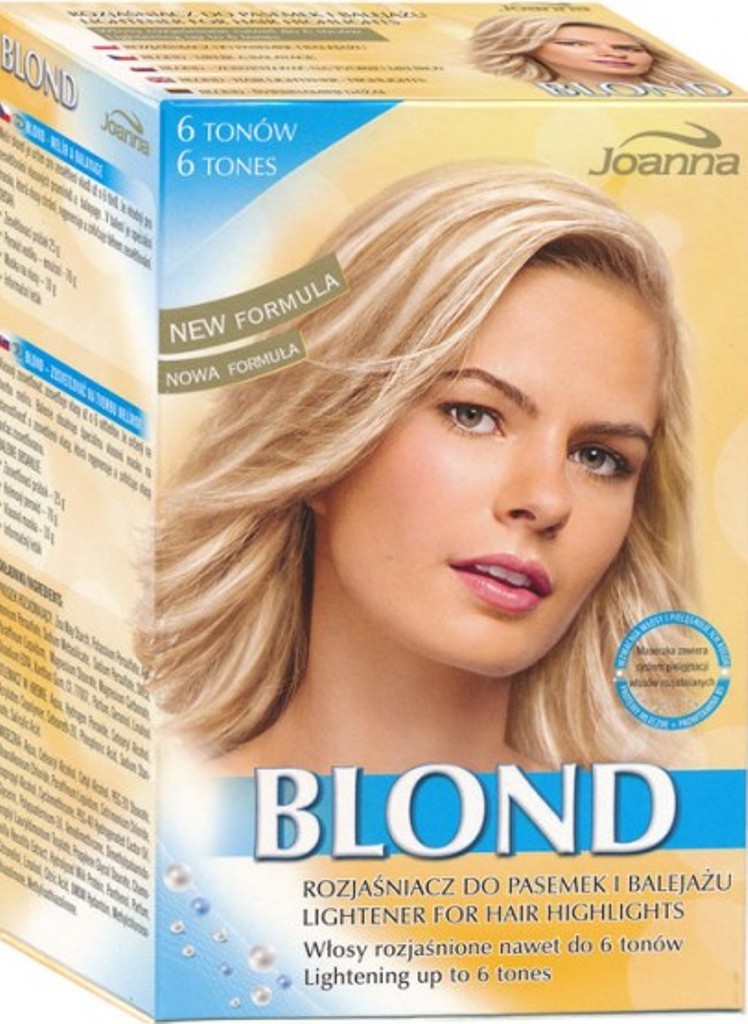 Joanna melír Blond 6 tónů 25 g + peroxid 9% 70 g