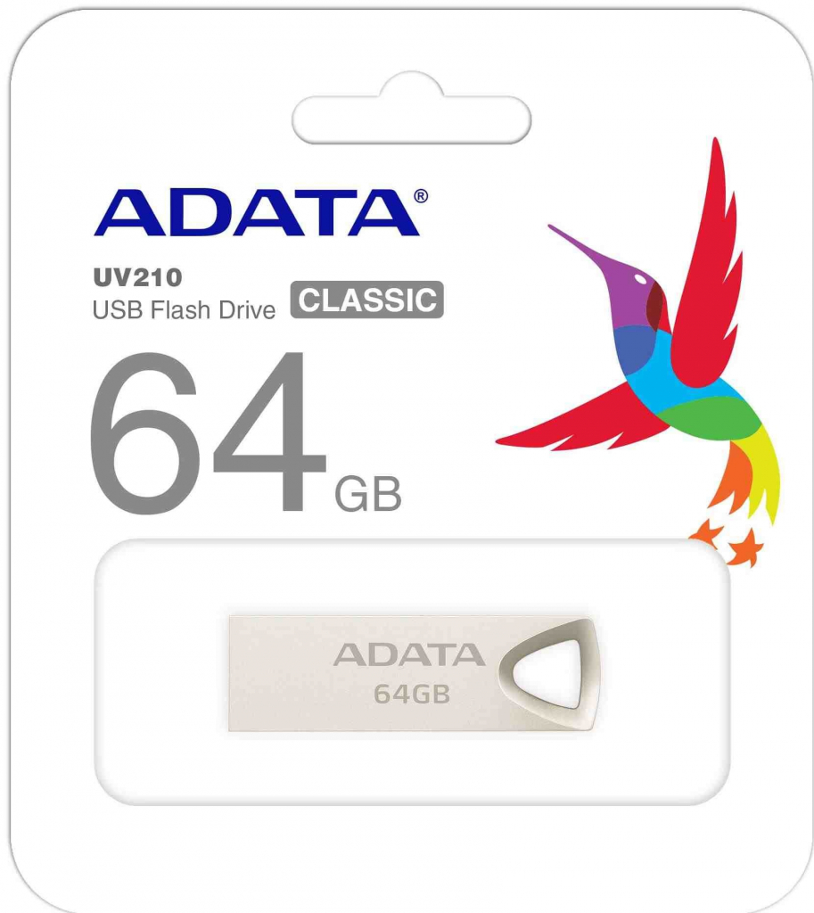 ADATA DashDrive UV210 64GB AUV210-64G-RGD