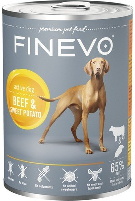 Finevo Active Dog hovězí a sladké brambory 800 g