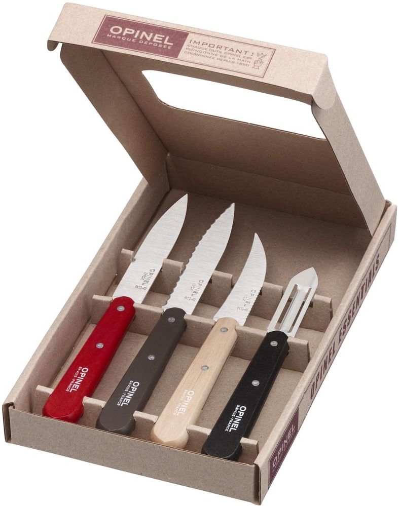 Opinel Set Les Essentiels 50\'s N112,113,114,115