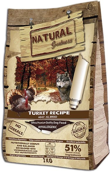 Natural Greatness Turkey Recipe All B. krůta kachna kuře 2 kg