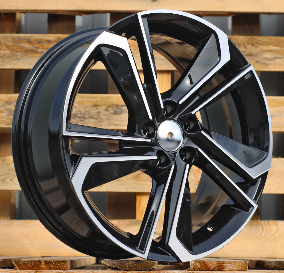 Racing Line B1113 7x17 5x100 ET51 black polished