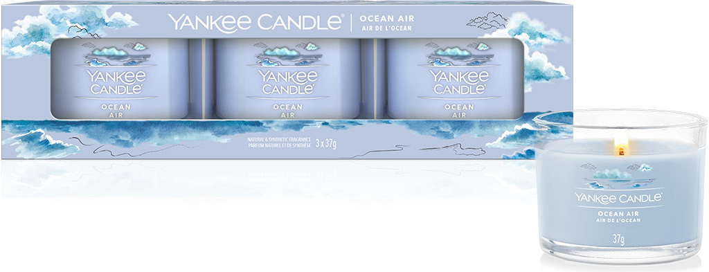 Yankee Candle Ocean Air 3 x 37 g