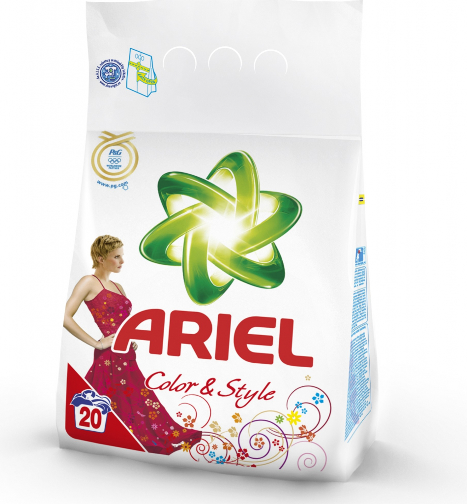 Ariel Color prací prášek na barevné prádlo 20 PD 1,4 kg