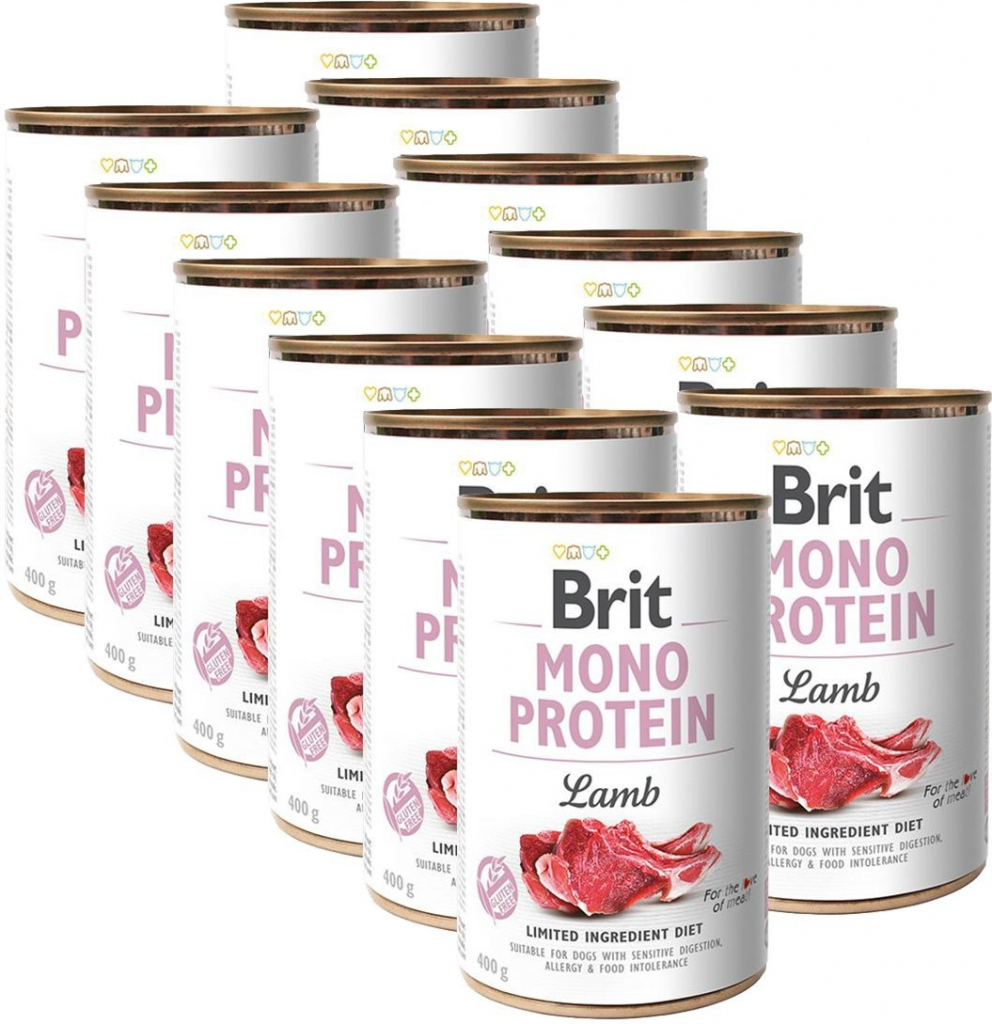 Brit Mono Protein Lamb 12 x 400 g