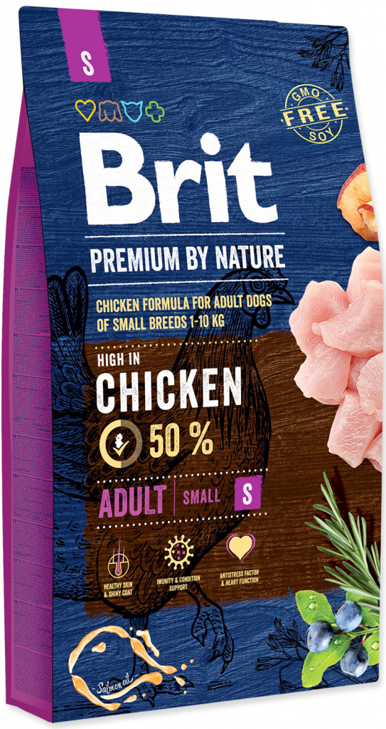 Brit Premium by Nature Adult S 8 kg