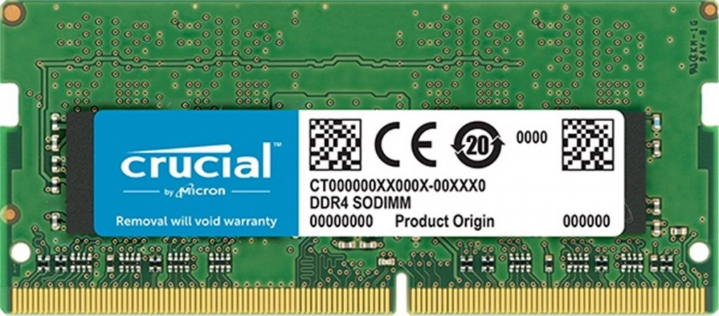 CRUCIAL SODIMM DDR4 8GB 2400MHz CL17 CT8G4SFS824A