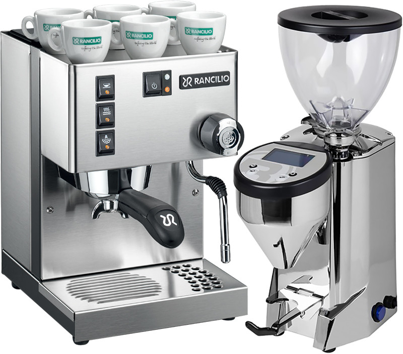 Set Rancilio Silvia E + Rocket Espresso FAUSTO