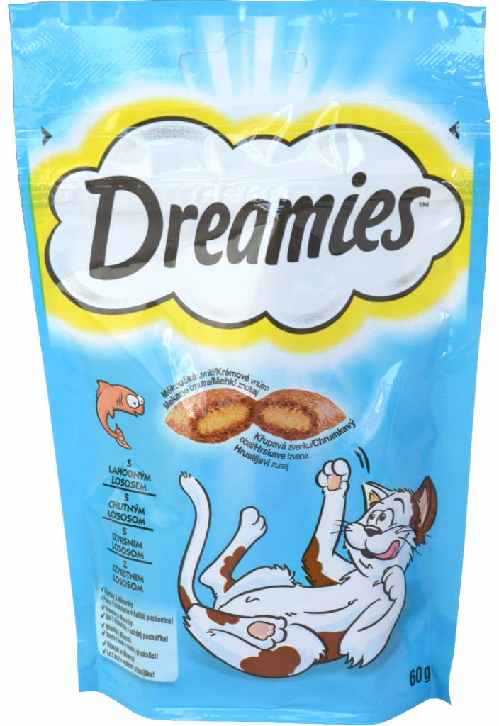 Mars Dreamies kočka pochoutka losos 60 g