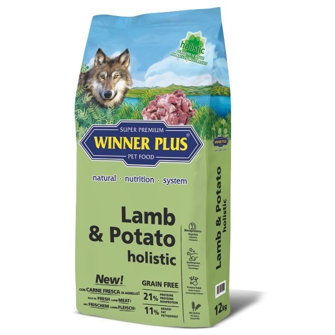 Winner Plus Lamb & Potato Holistic 2 x 12 kg