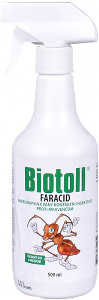 Biotoll Faracid insekticid proti mravencům 500 ml