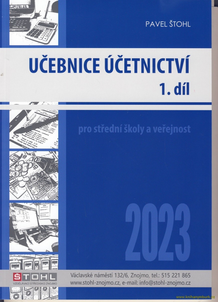 Učebnice Účetnictví I. díl 2023