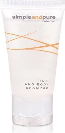 Lari hotelový vlasový a tělový šampon v tubě Simple and Pure 30 ml