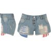 Golddigga Ripped Shorts Ladies