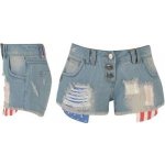 Golddigga Ripped Shorts Ladies