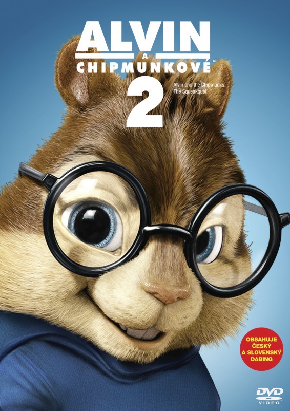 Alvin a Chipmunkové 2 DVD