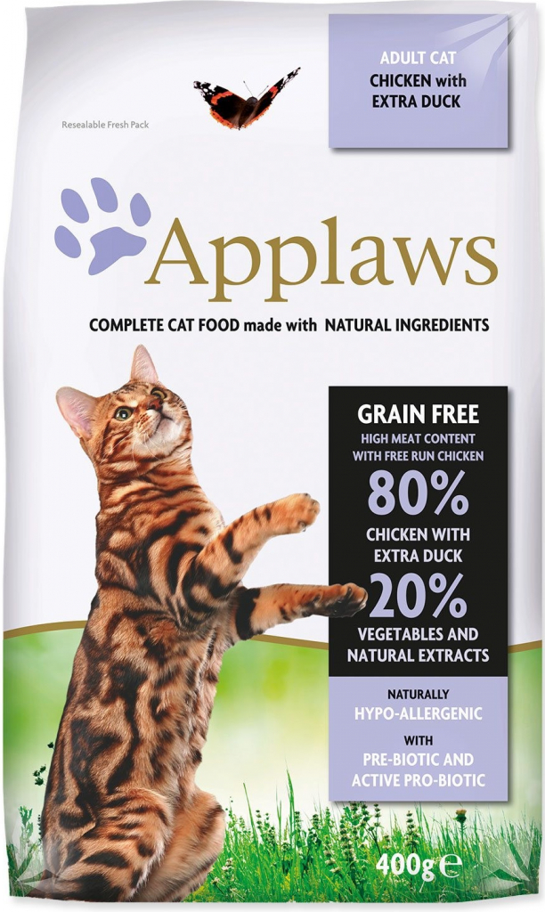 Applaws Dry Cat Chicken with Duck 0,4 kg 2 kg
