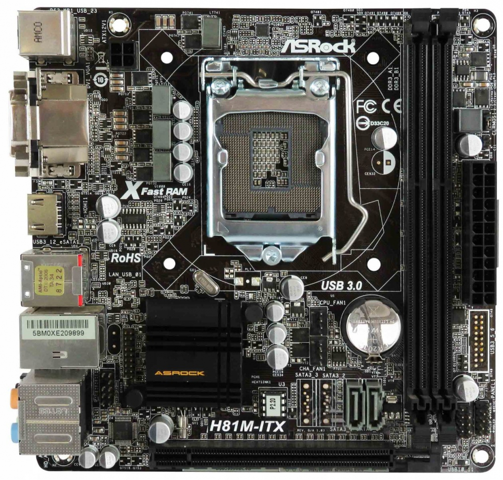 ASRock H81M-ITX