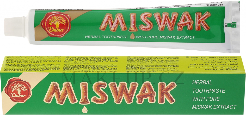 Dabur zubní pasta Miswak (z areky obecné) 100 ml