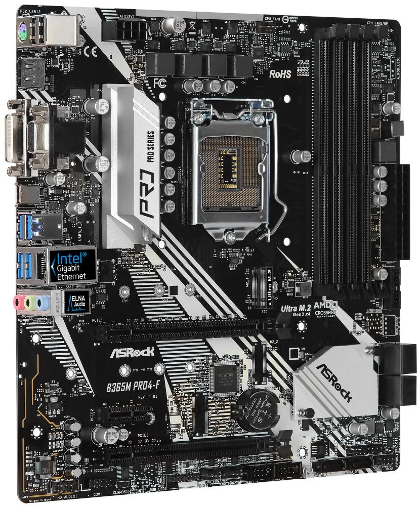 ASRock B365M Pro4-F