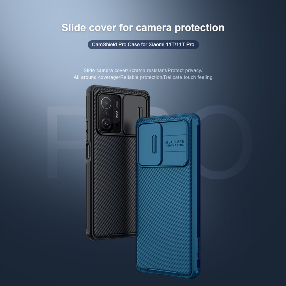 Pouzdro Nillkin CamShield Xiaomi 11T/11T Pro černé