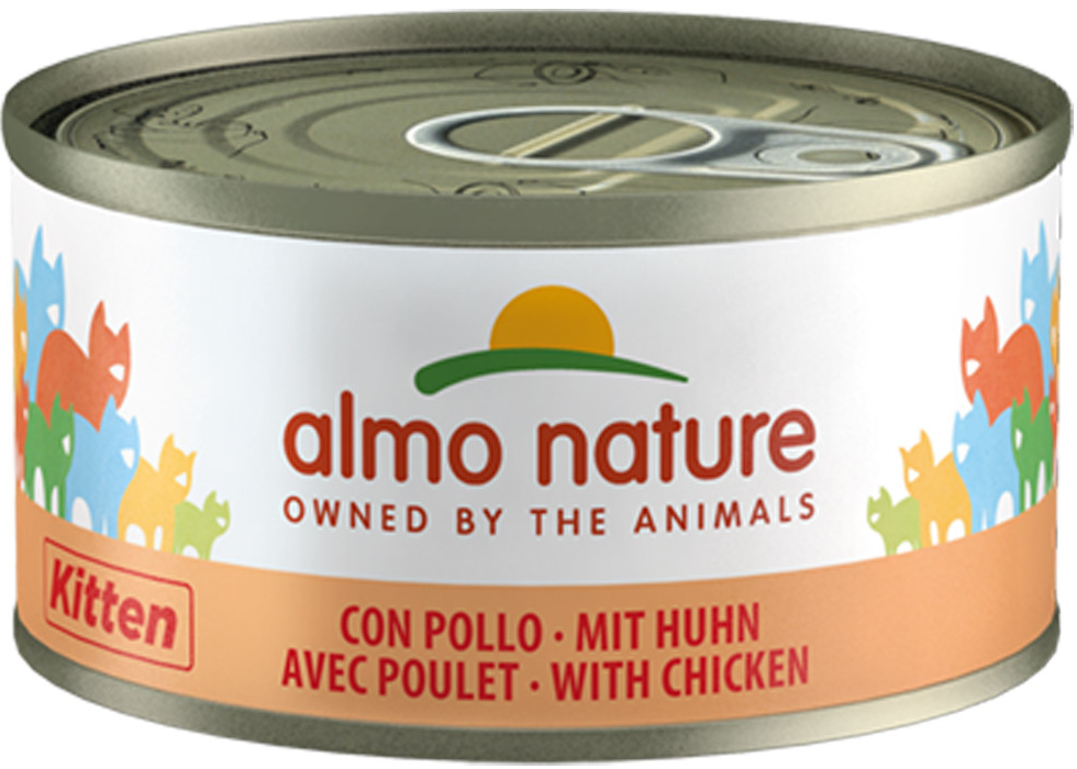 Almo Nature Kitten kuře 12 x 70 g