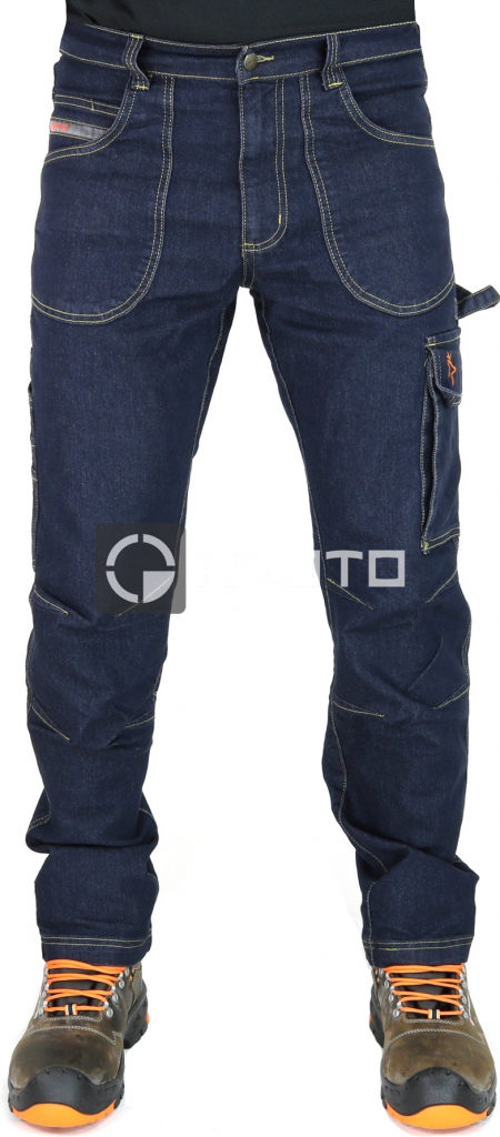 KAPRIOL Denim Stretch pánské Jeans kalhoty modré