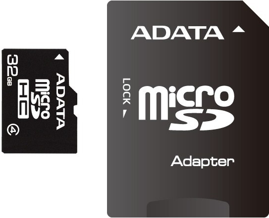 ADATA microSDHC 32 GB Class 4 AUSDH32GCL4-RA1