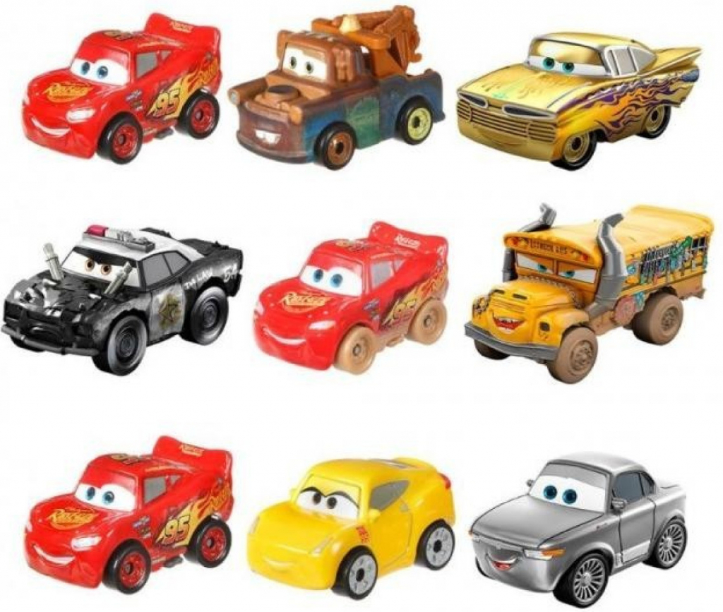 Mattel Mini autíčko kovové Cars 3