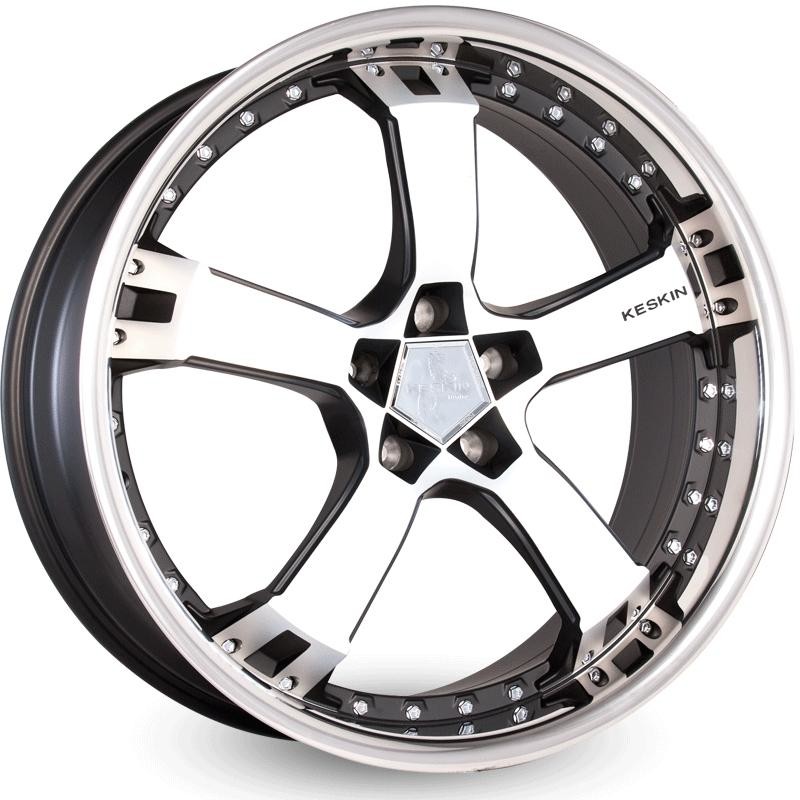 Keskin KT10 8,5x18 5x114,3 ET40 black polished