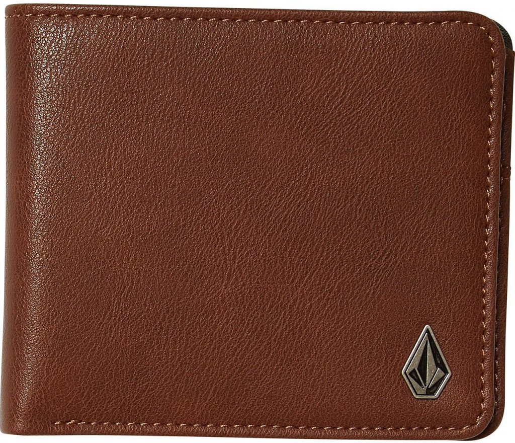 Volcom Pánská Peněženka Slim Stone Pu Wlt L Brown O/S