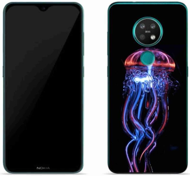 Pouzdro mmCase gelové Nokia 6.2 - medúza