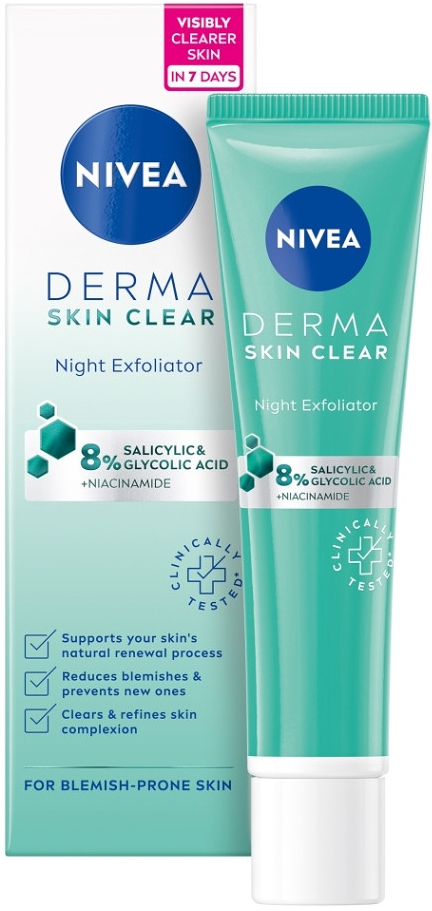 Nivea Face Derma Activate Exfoliator 40 ml