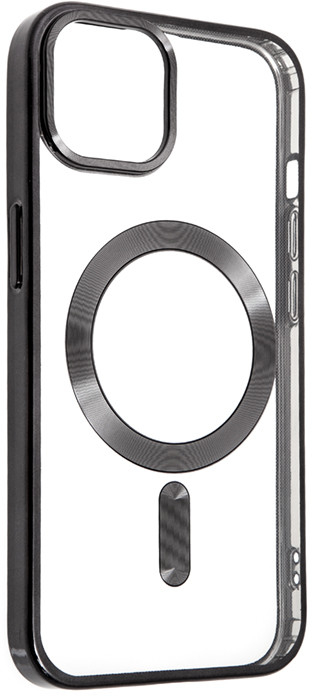 SWISSTEN Clear Jelly MagStick Metal Apple iPhone X / Xs - čiré / černé