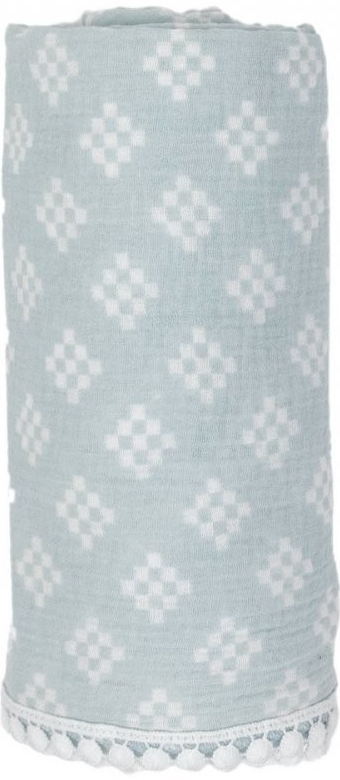 Lodger Swaddler Tribe Muslin-Ice Flow