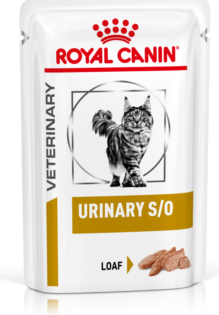 Royal Canin Veterinary Feline Urinary S/O kousky v omáčce 24 x 85 g