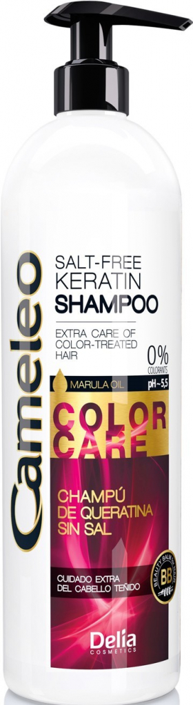 Delia Cameleo BB keratinový šampon pro barvené a melírované vlasy 500 ml