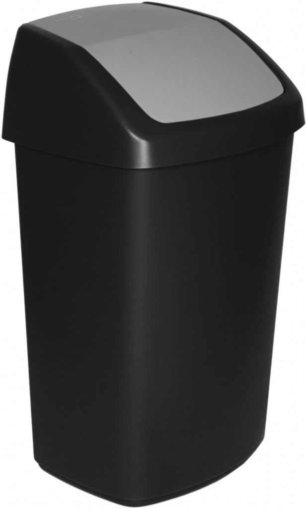 Curver SWING BIN 50L Odpadkový koš 40,6 x 34 x 66,8 cm černý 03987-Y09