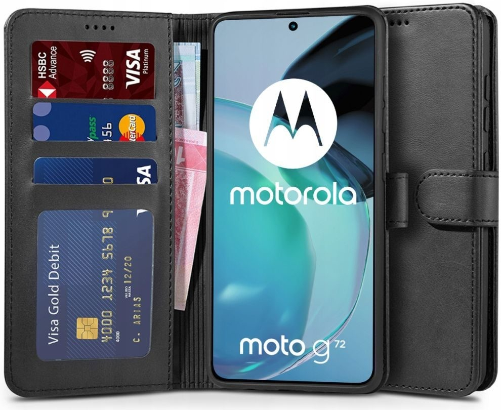 Pouzdro Tech-Protect Motorola Moto G72 černé