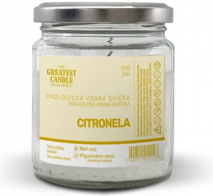 The Greatest Candle Zero-waste citronela 120 g