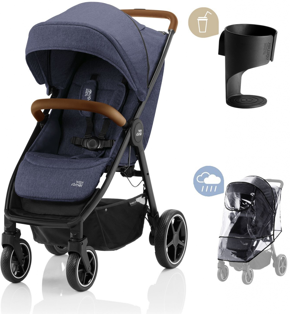 Britax B-Agile R Navy Ink/Brown 2021