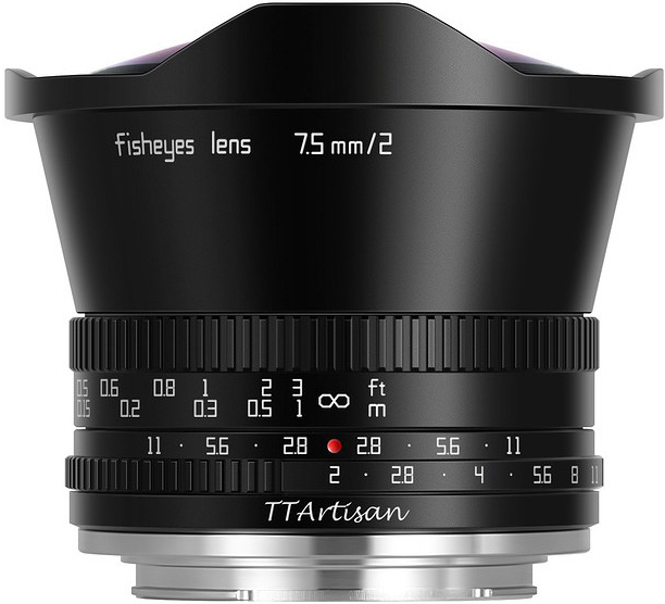 TTArtisan 7,5mm f/2 Fisheyes MFT