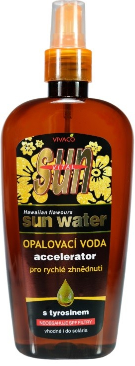 SunVital Opalovací voda s tyrosinem 300 ml
